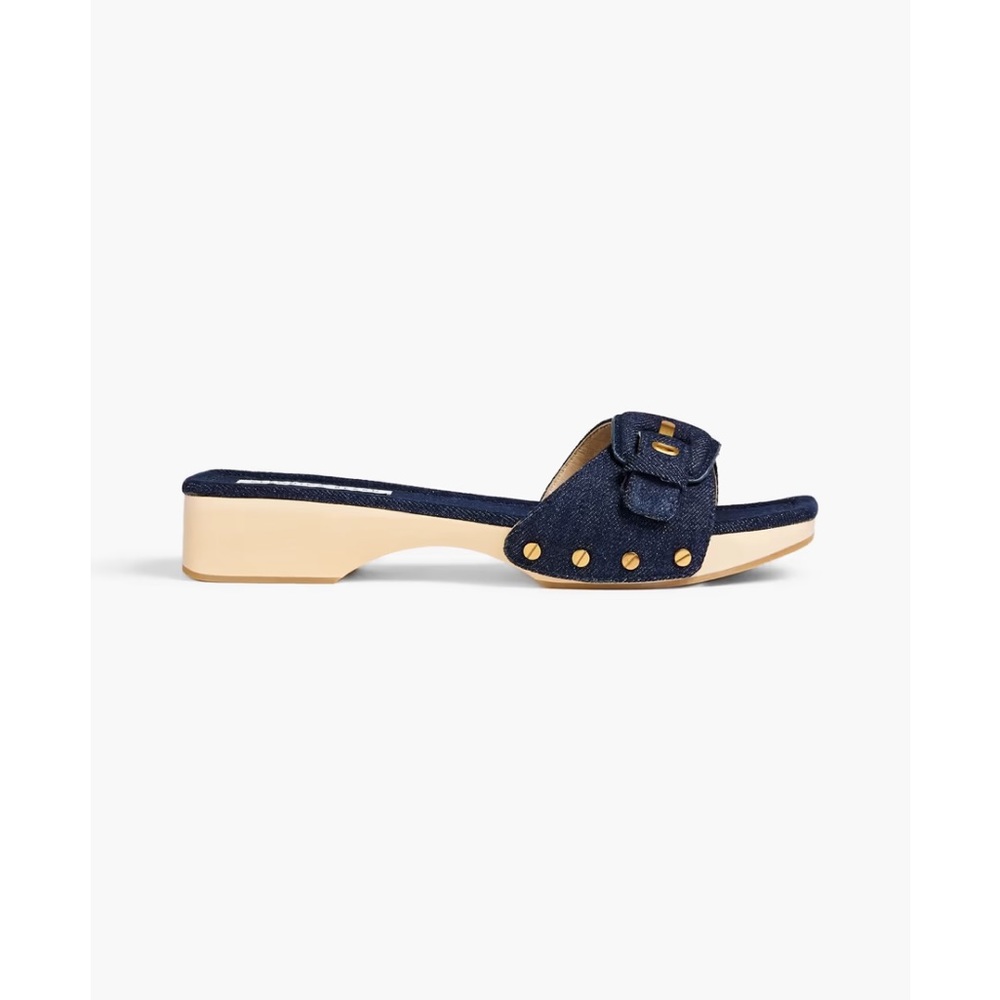 Denim sandals